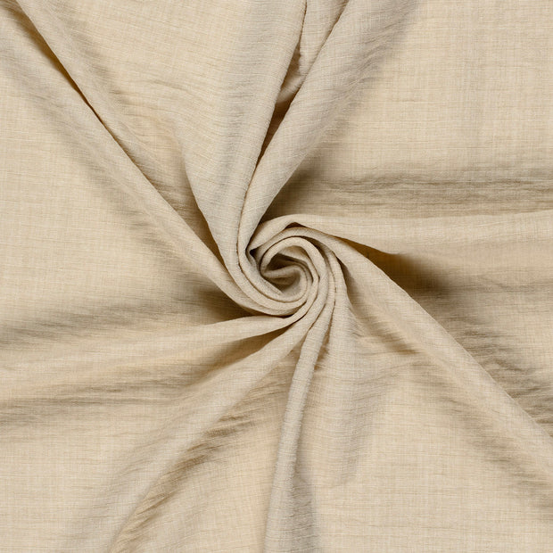 Linnenlook stof Beige bedrukt 