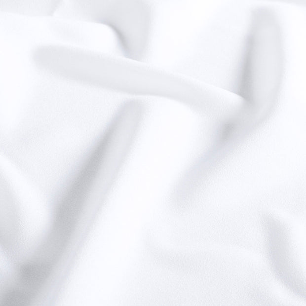 Crêpe Georgette fabric Unicolour Optical White