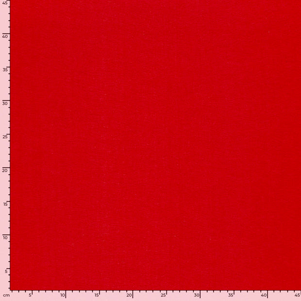 Felt 1.5mm fabric Unicolour Red