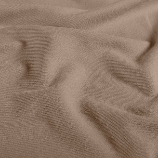 French Terry fabric Unicolour Beige