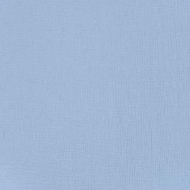 Musselin fabrik Babyblau matt 