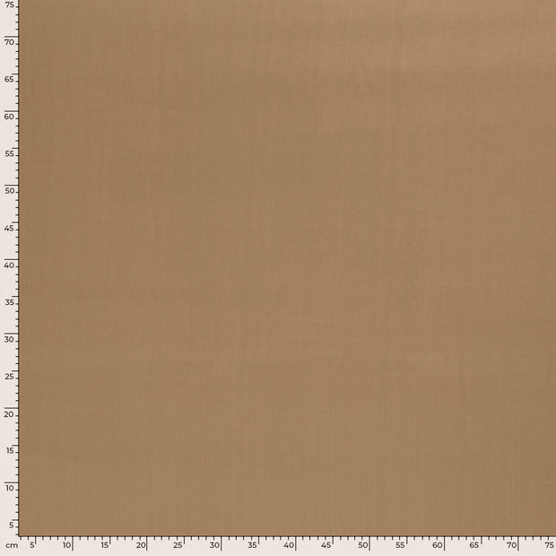 Viscose Satin fabric Unicolour Camel
