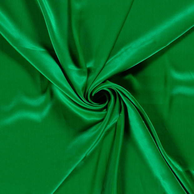 Viscose Satijn stof Groen 