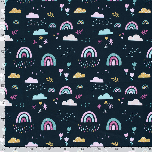 Softshell fabrik Regenbogen 