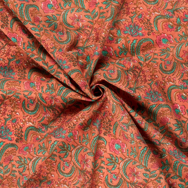 Voile stof Oud Roze 