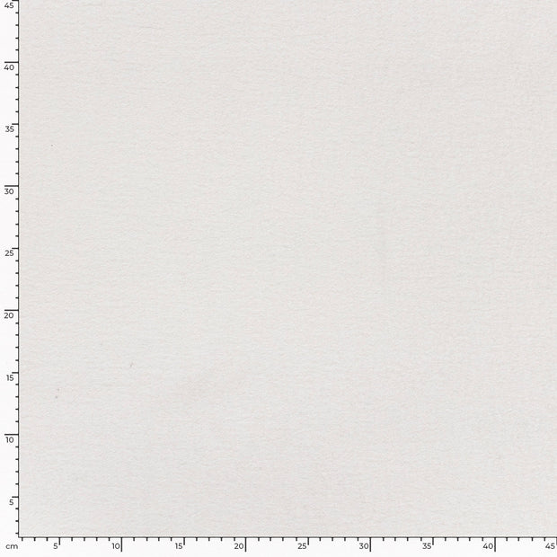 Paño de lana tela Unicolor Blanco roto