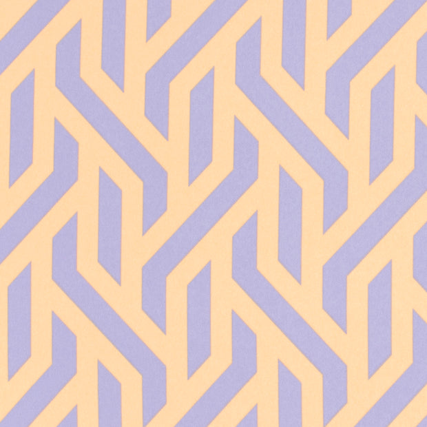 Keper Stretch stof Abstract Zalm