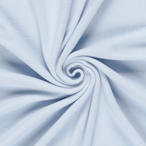 Polar Fleece fabric Baby Blue brushed