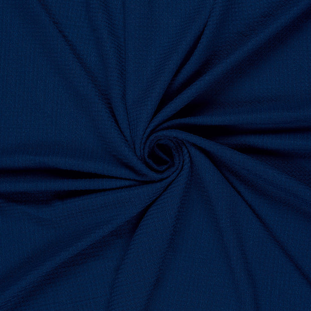 Polyester Bubble fabric Cobalt 