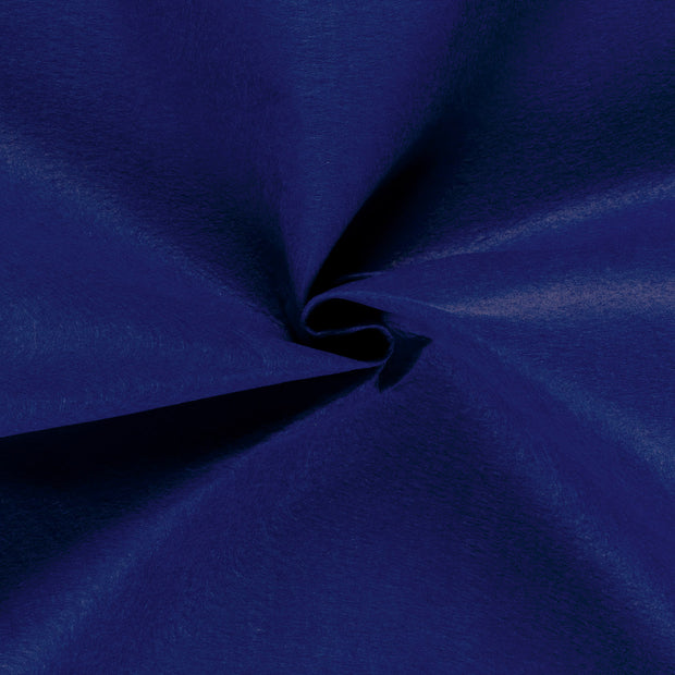 Felt fabric Cobalt
