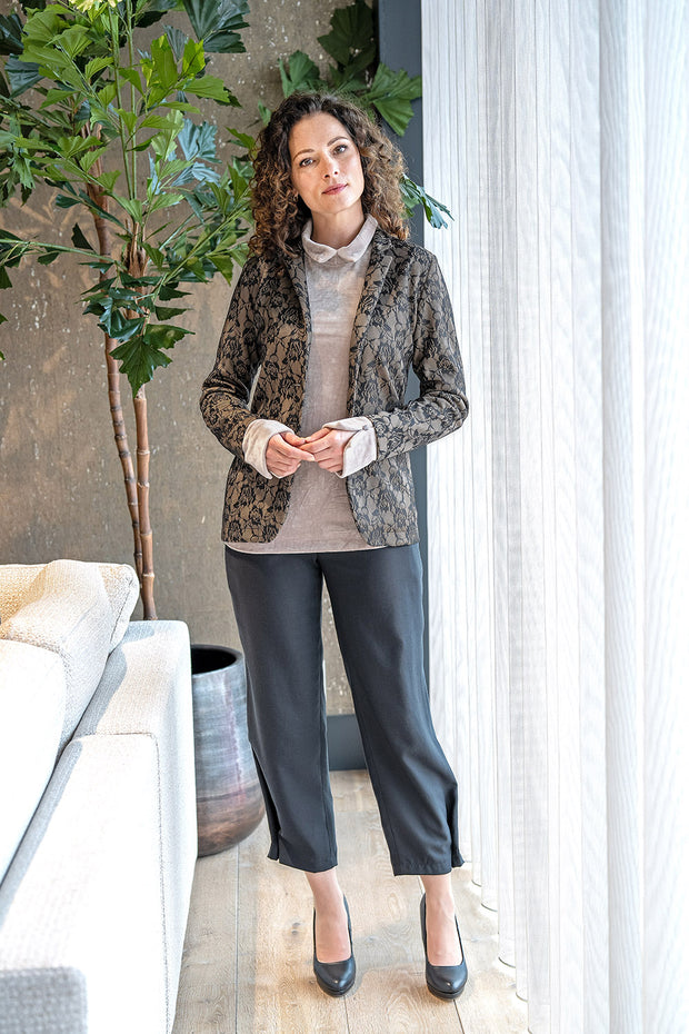 Velvet fabric Unicolour Beige