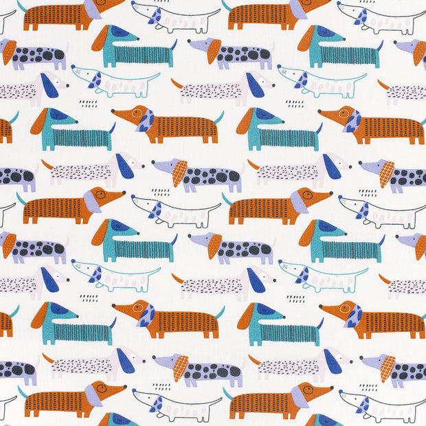 Panama fabric Off White matte