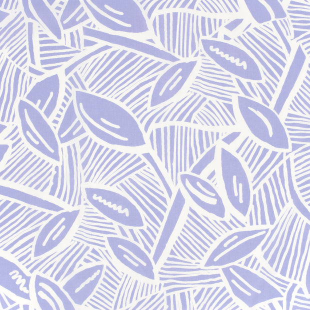 Satin de coton tissu Lilas mat 