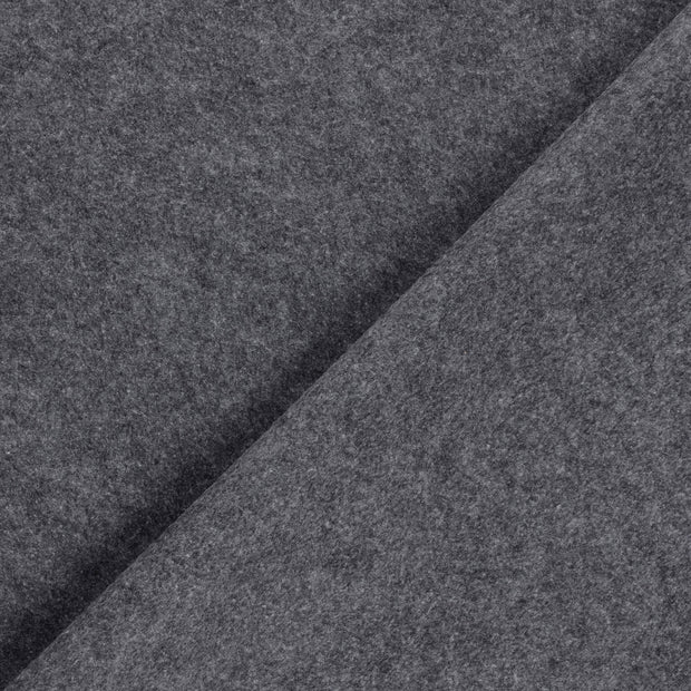 Felt 3mm fabric Dark Grey 