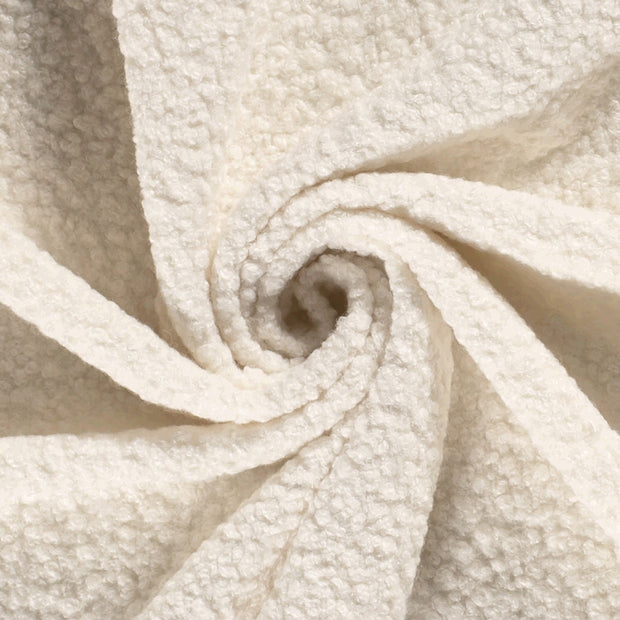 Bouclé fabric Unicolour Off White