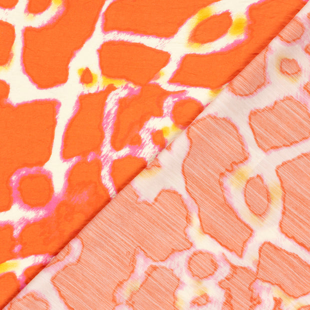 Viscose Nylon Twill tissu Abstrait imprimé 