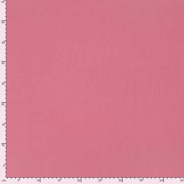 Viscose Nylon Twill fabric Unicolour Pink