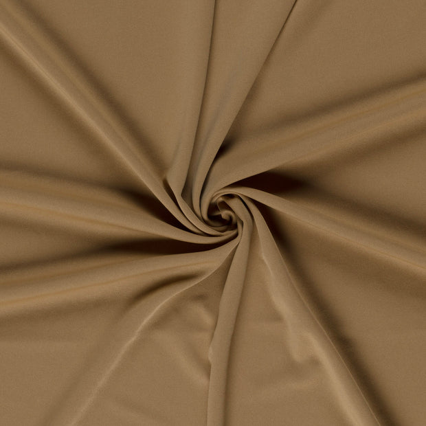 Crêpe tissu Camel 