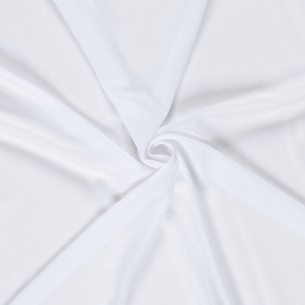 Crêpe Georgette fabric Optical White 