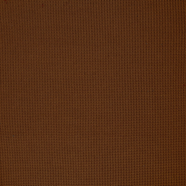 Heavy Knit fabric Brique matte