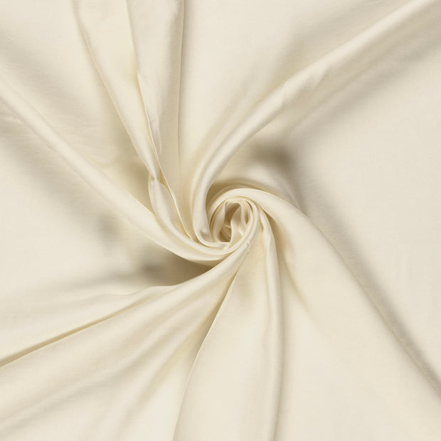 Viscose Nylon Twill fabric Off White 