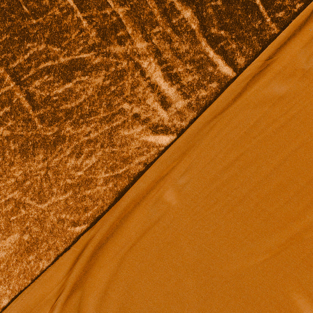 Velours fabric Unicolour crushed 