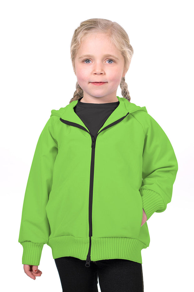 Softshell fabric Unicolour Lime Green