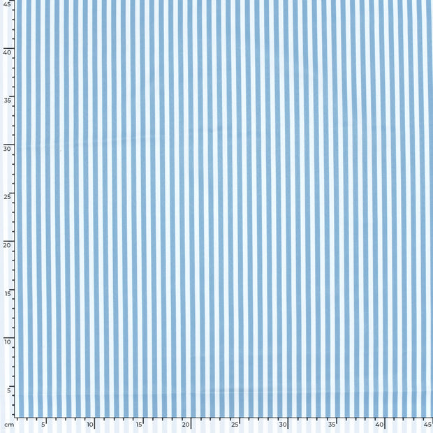 Zwembroek quick dry recycled stof Strepen Babyblauw