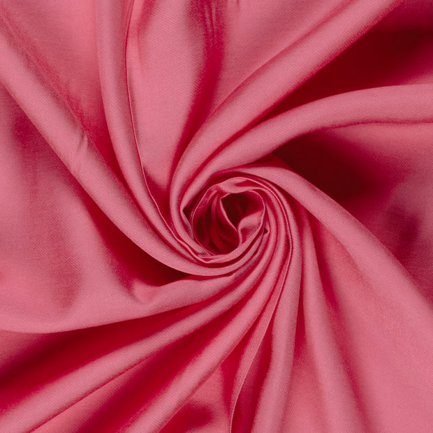 Viscose Nylon Twill fabric Unicolour Pink