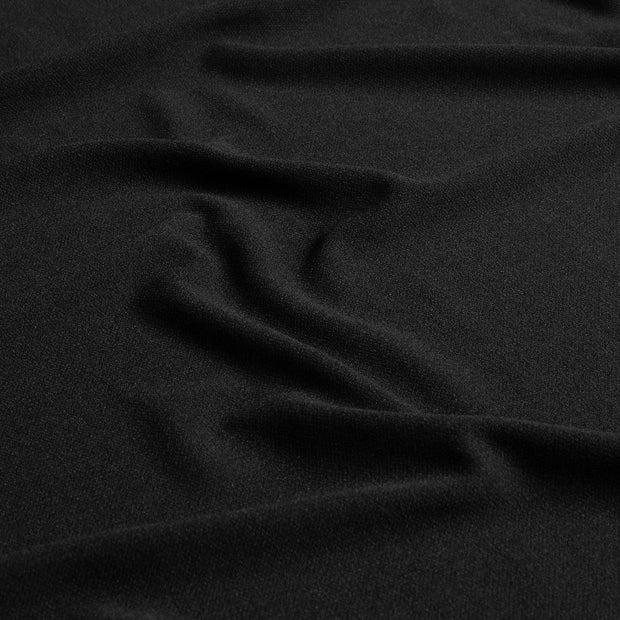 Swimwear Lining Recycled tela Unicolor Negro