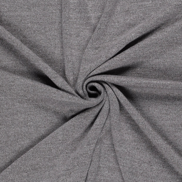 Heavy Knit tela Gris Lurex 
