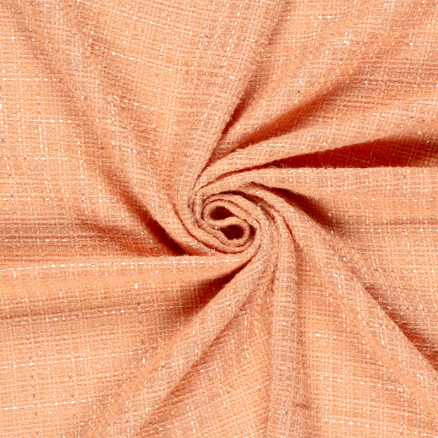 Jacquard fabric Off White Lurex 