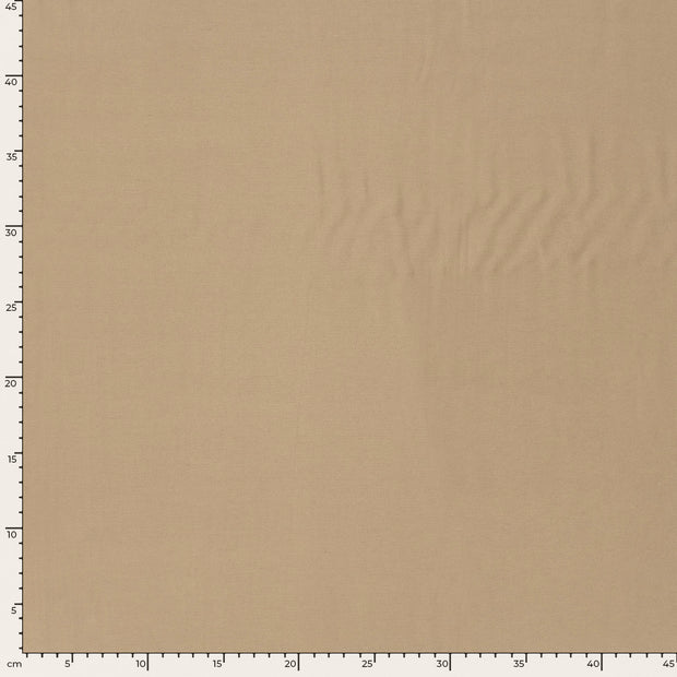 Viscose Nylon Twill fabric Unicolour Beige