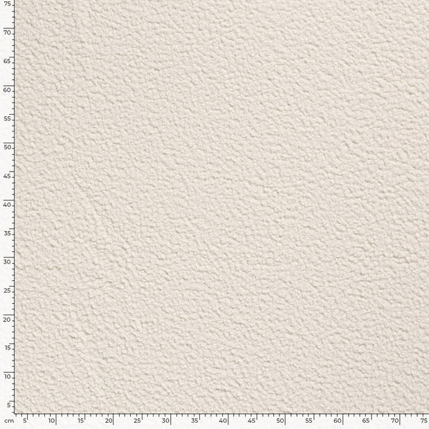 Bouclé fabric Unicolour Off White