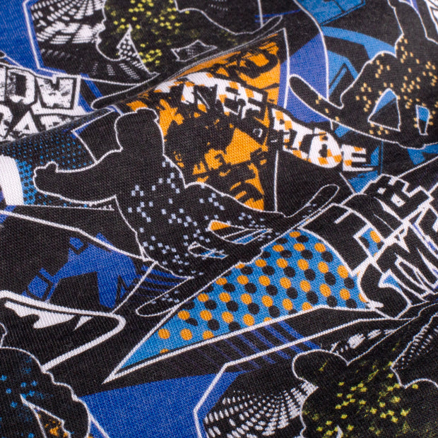 Jogging stof Sport Zwart
