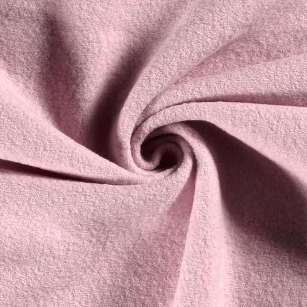 Walkloden fabrik Uni Helles Pink