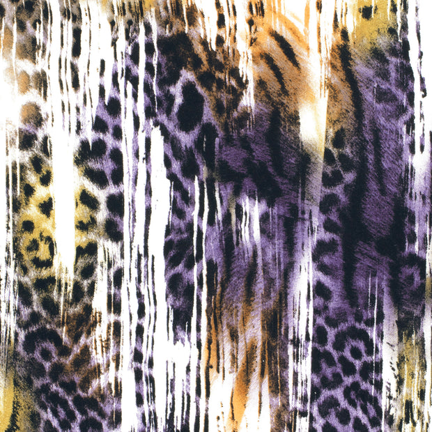 Viscose Jersey fabric Panther Magenta