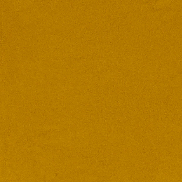 Polaire de Coton tissu Ocre doux