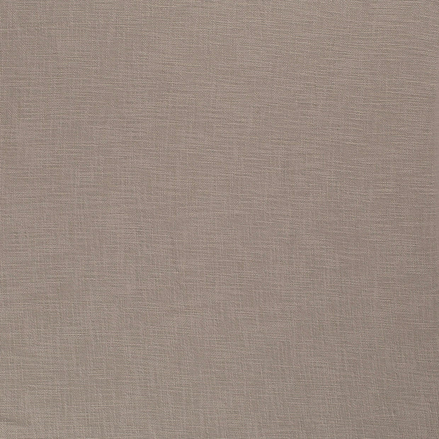 Heavy Cotton Slub fabric Taupe Grey matte 