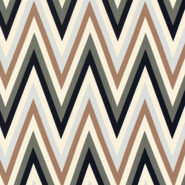 Twill Stretch fabric Zigzag Light Grey
