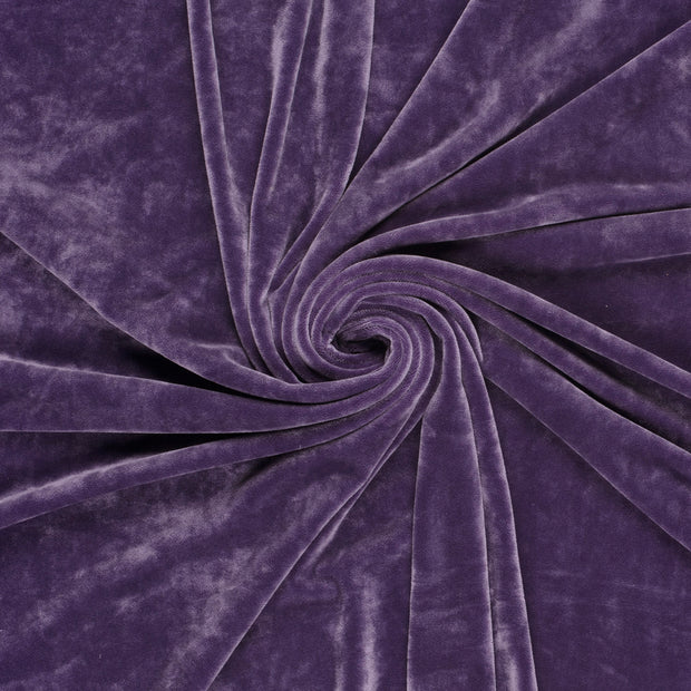 Velvet fabric Purple 