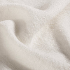 Chiffon en laine Unicolore Blanc cassé