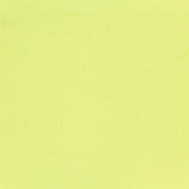 Cretonne Premium tissu Vert Citron mat 