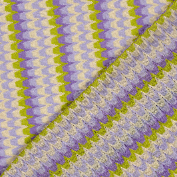 Jacquard fabric Zigzag 