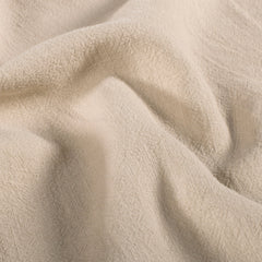 Linnen stone washed Effen Beige