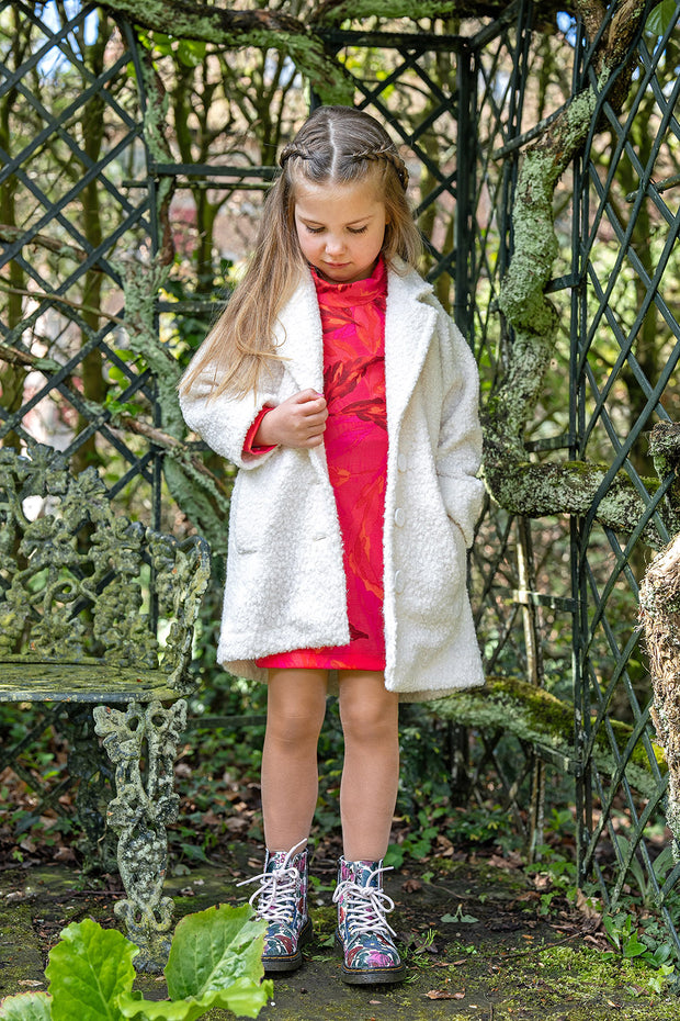 Bouclé fabric Unicolour Off White