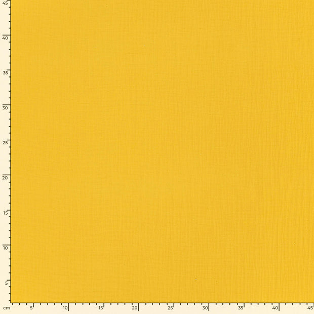 Muselina tela Unicolor Amarillo