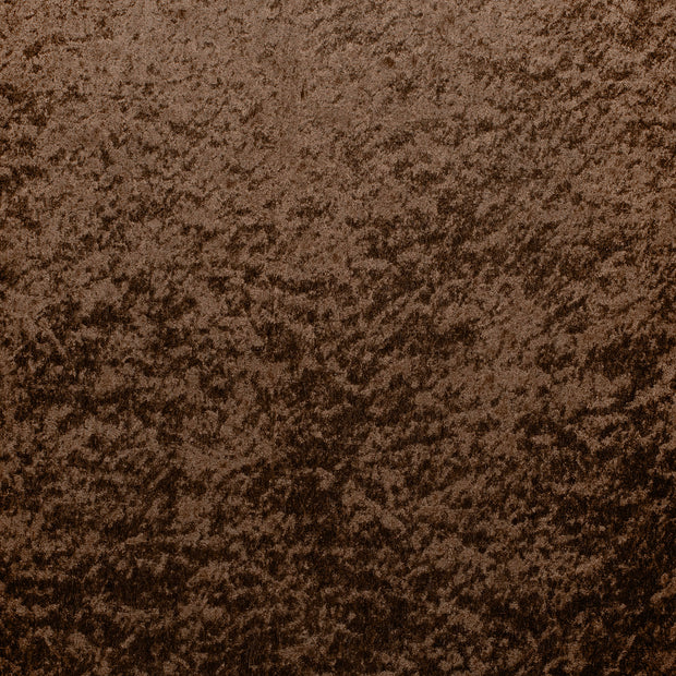Velours fabric Dark Brown shimmering 