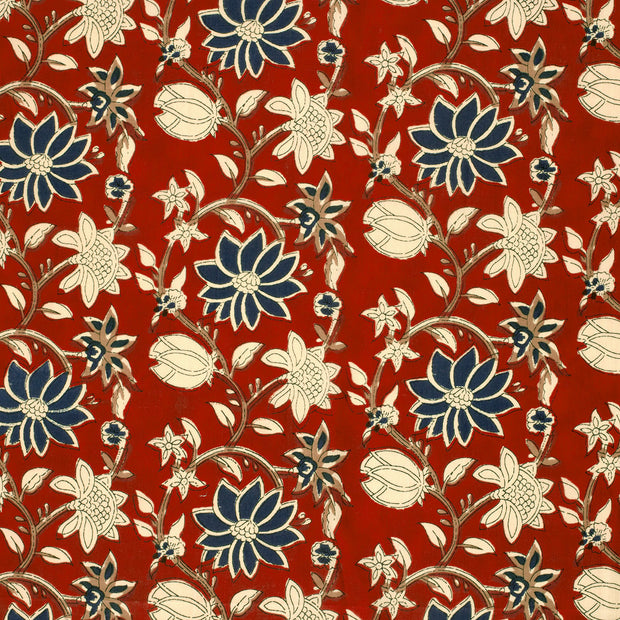 Voile fabric Red 
