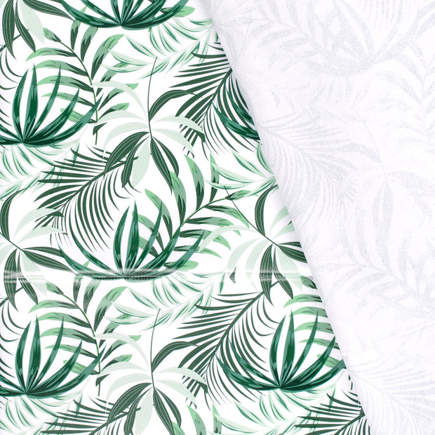 Toile Cirée tissu Feuilles imprimé 